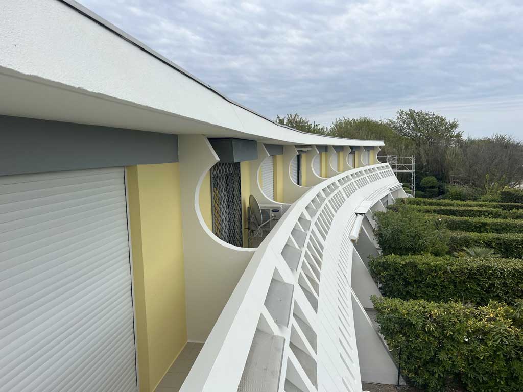 Rénovation de façade à la résidence Les Portes du Couchant